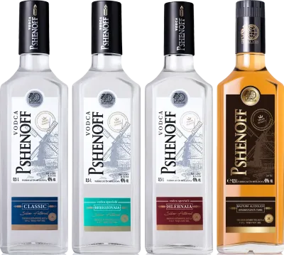 Vodca Pshenoff Hlebnaia 40% - imagine 2